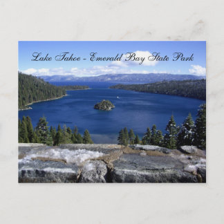 Lake Tahoe - Emerald Bay State Park Postcard