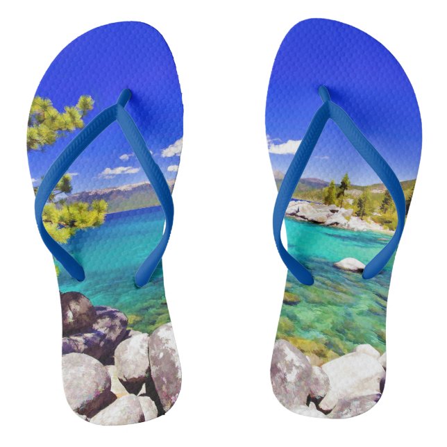 Lake Tahoe Flip Flops (Footbed)