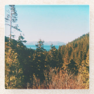 Lake Tahoe  Glass Coaster