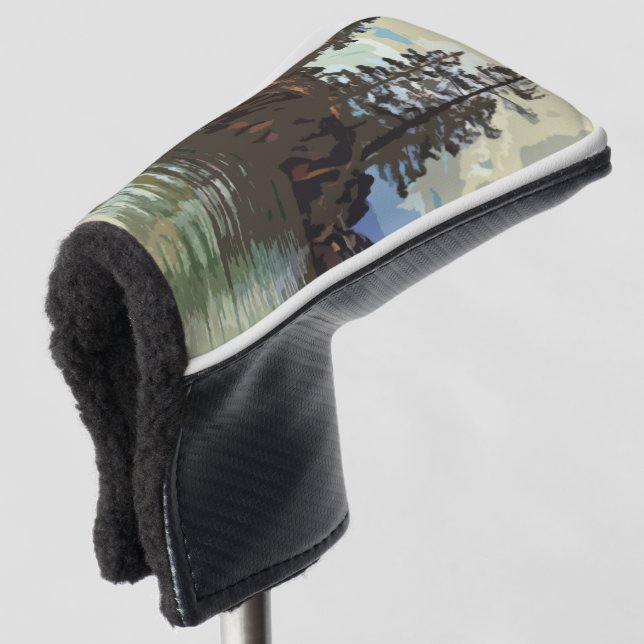 Lake Tahoe Golf Head Cover (3/4 Front)