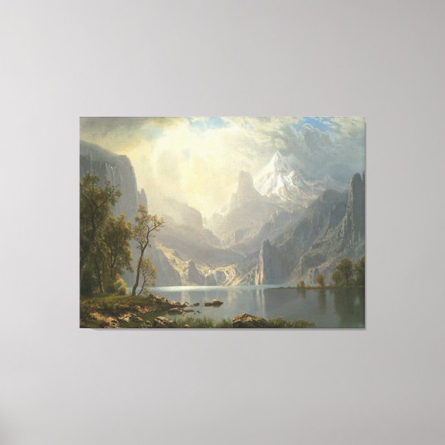 Lake Tahoe in the Sierras Canvas Print (Front)