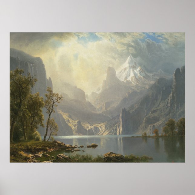 Lake Tahoe in the Sierras Poster (Front)