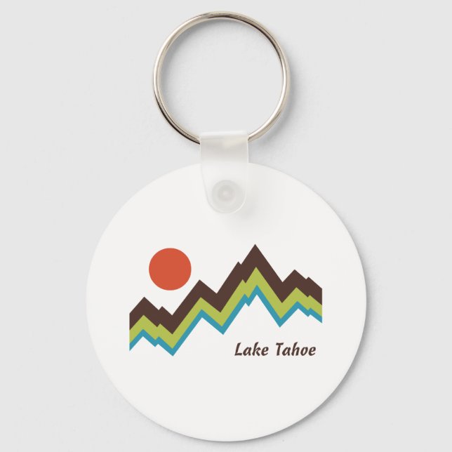 Lake Tahoe Key Ring (Front)