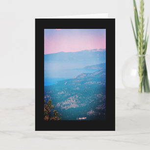 Lake Tahoe Mist- Song of Sol. 4:12 Greeting Card