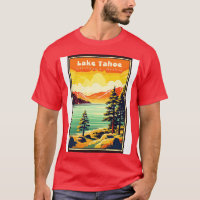 Lake Tahoe National Park Vintage Travel Poster 4
