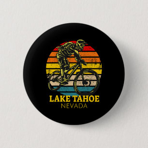 Lake Tahoe Nevada Mountain Biking _1 6 Cm Round Badge