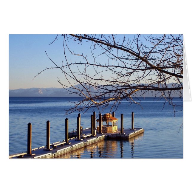 Lake Tahoe Pier (Front Horizontal)