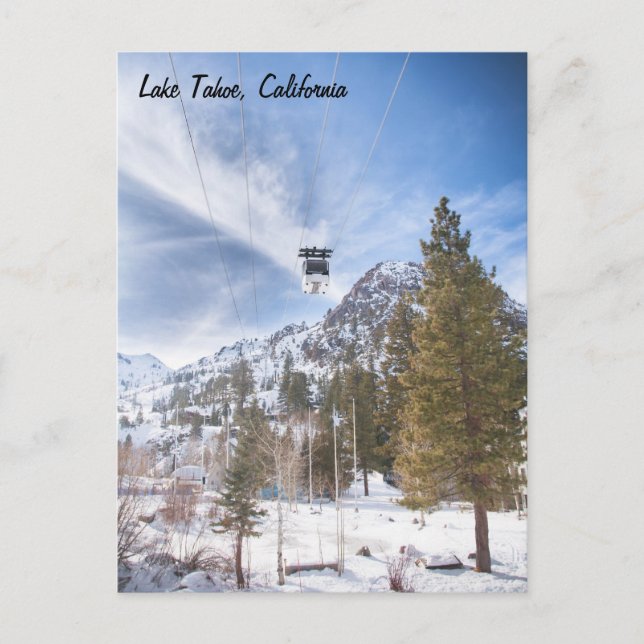 Lake Tahoe Postcard (Front)