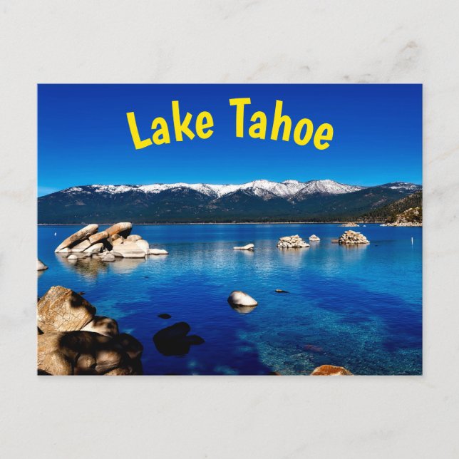 Lake Tahoe Postcard (Front)