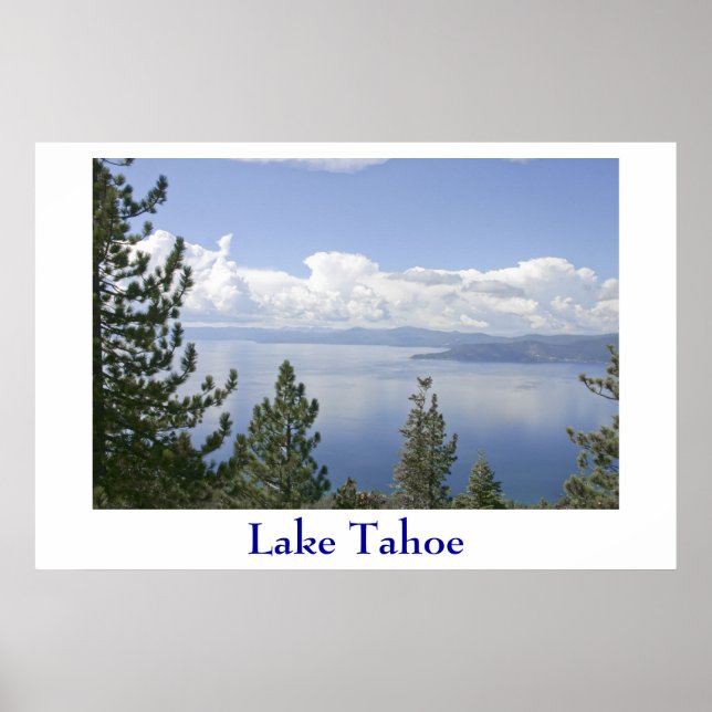 Lake Tahoe Poster (Front)