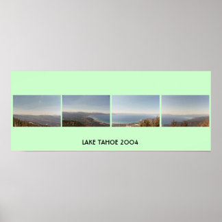 Lake Tahoe Poster
