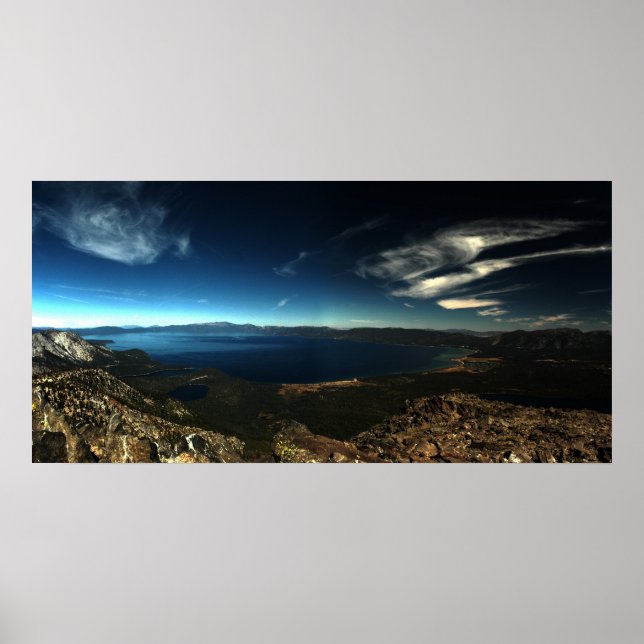 Lake Tahoe Poster (Front)