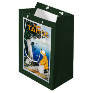Lake Tahoe Promotional PosterLake Tahoe, CA Medium Gift Bag