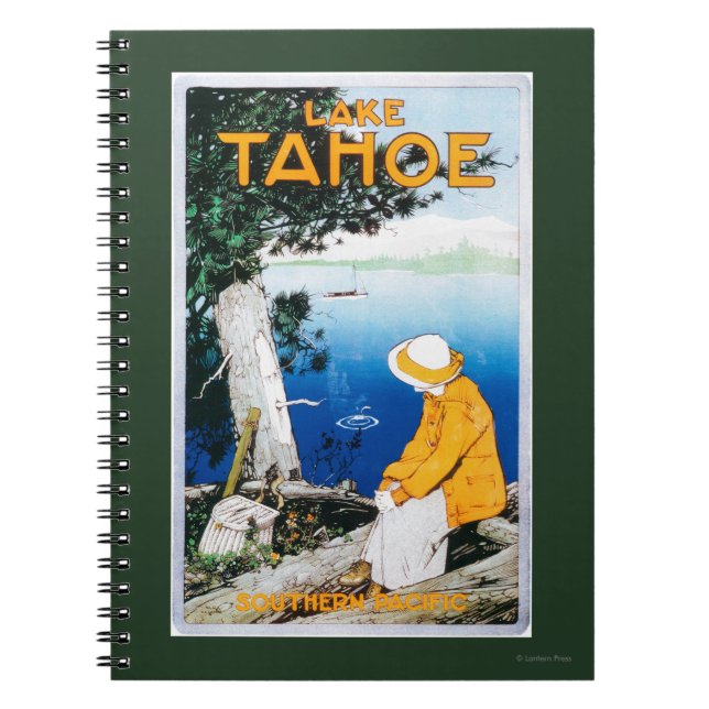 Lake Tahoe Promotional PosterLake Tahoe, CA Notebook (Front)