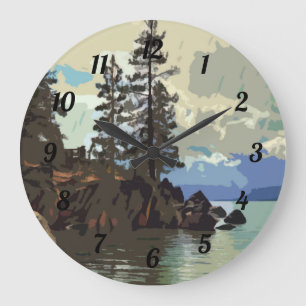 Lake Tahoe Sand Harbor Clock