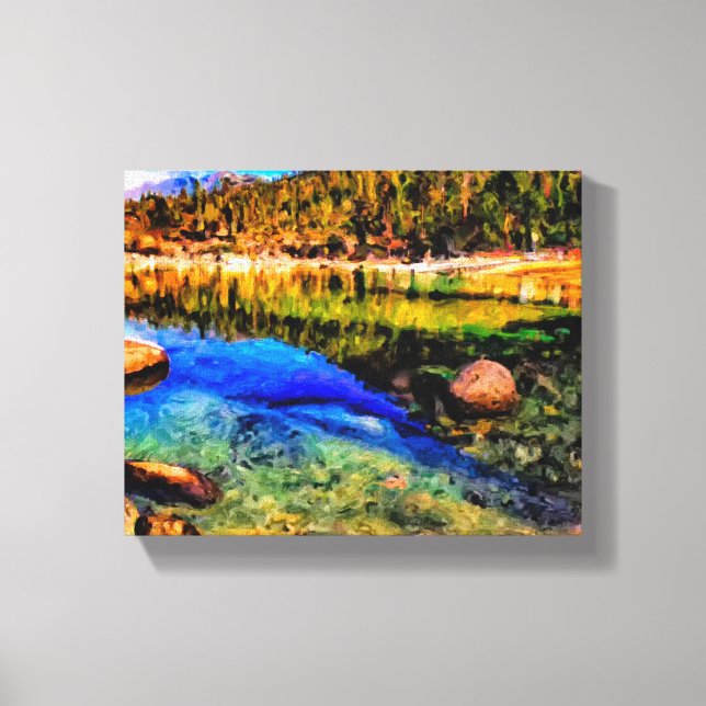 Lake Tahoe Sand Harbour  Canvas Print (Front)