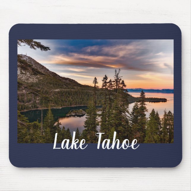 Lake Tahoe Scenic View Mouse Mat (Front)