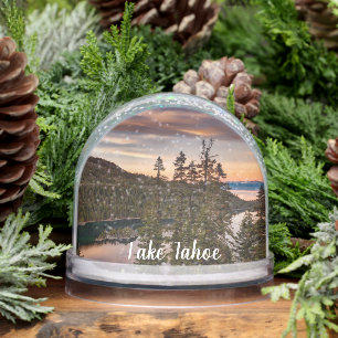 Lake Tahoe Scenic View Snowglobe