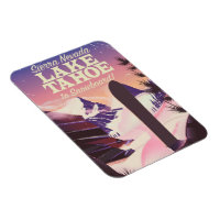 Lake Tahoe Sierra Nevada USA Snowboarding poster
