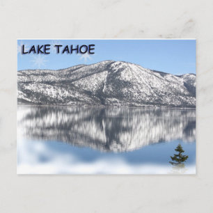 Lake Tahoe Snowflake 1 Postcard