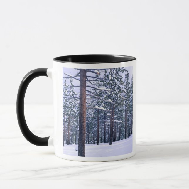 LAKE TAHOE STATE PARK, NEVADA. USA. Fresh snow Mug (Left)