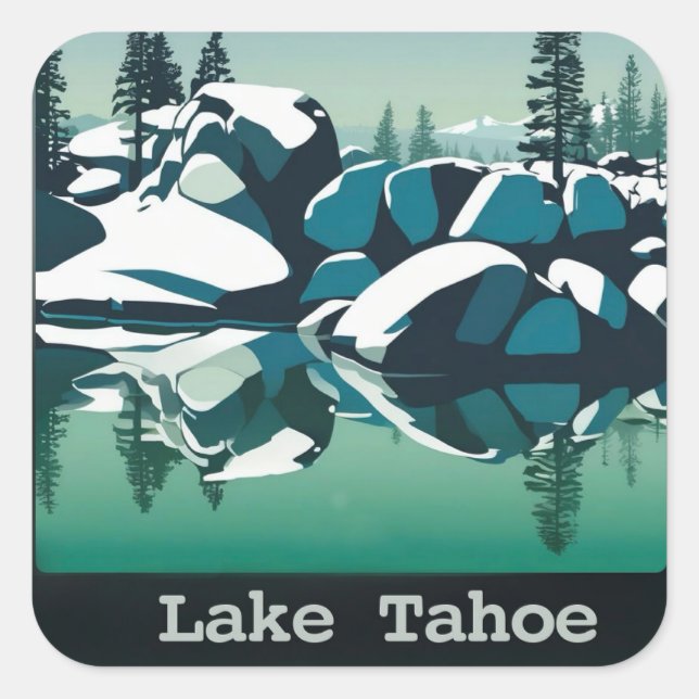 Lake Tahoe Sticker (Front)