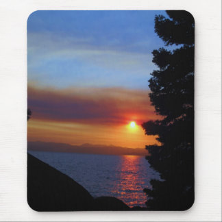 Lake Tahoe Sunset Mouse Mat