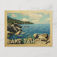 Lake Tahoe Vintage Travel
