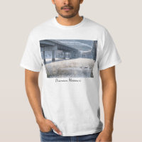 Lake Taneycomo Foggy Winter Fishing T-Shirt