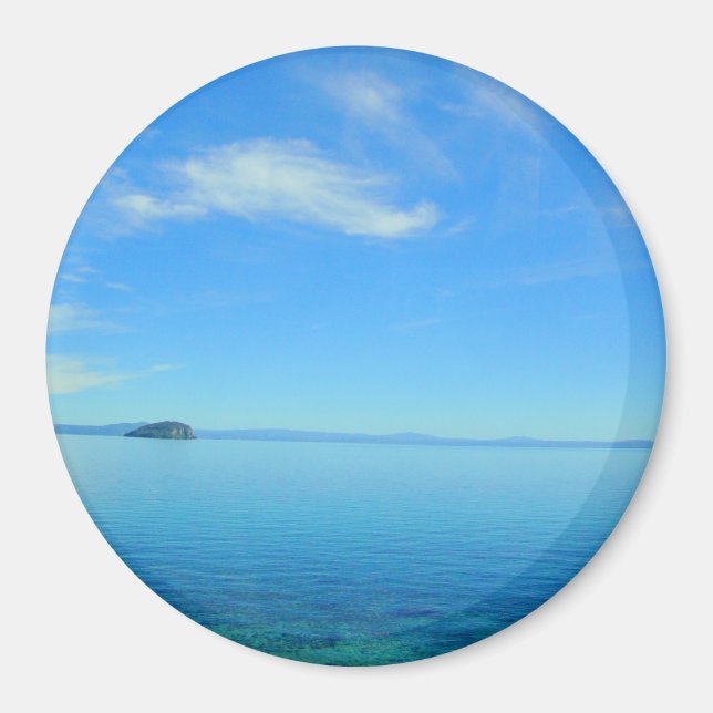 Lake Taupo, New Zealand magnet (Front)