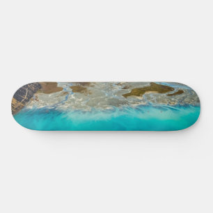 Lake Tekapo and Southern Alps, New Zealand Skateboard