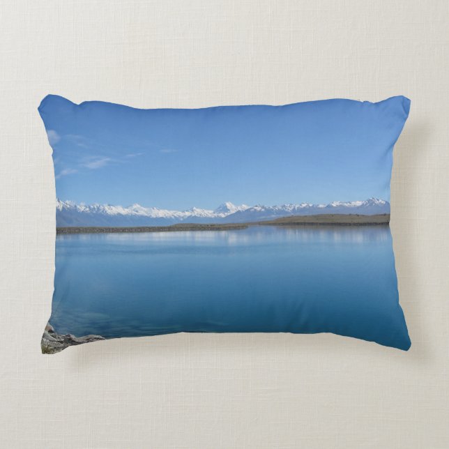 Lake Tekapo, New Zealand Decorative Cushion (Front)