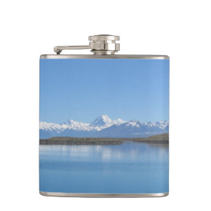 Lake Tekapo, New Zealand Hip Flask