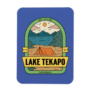 Lake Tekapo New Zealand Magnet