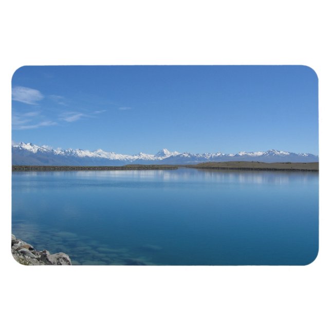 Lake Tekapo, New Zealand Magnet (Horizontal)