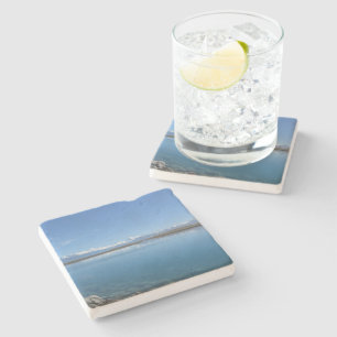 Lake Tekapo, New Zealand Stone Coaster