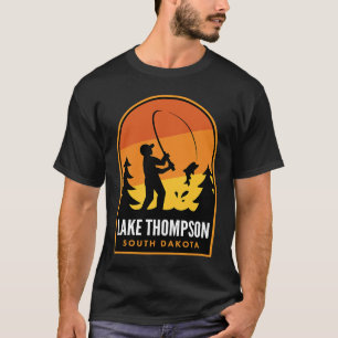 Lake Thompson South Dakota Fishing T-Shirt