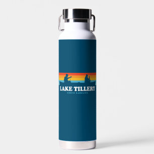 Lake Tillery North Carolina Canoe Water Bottle