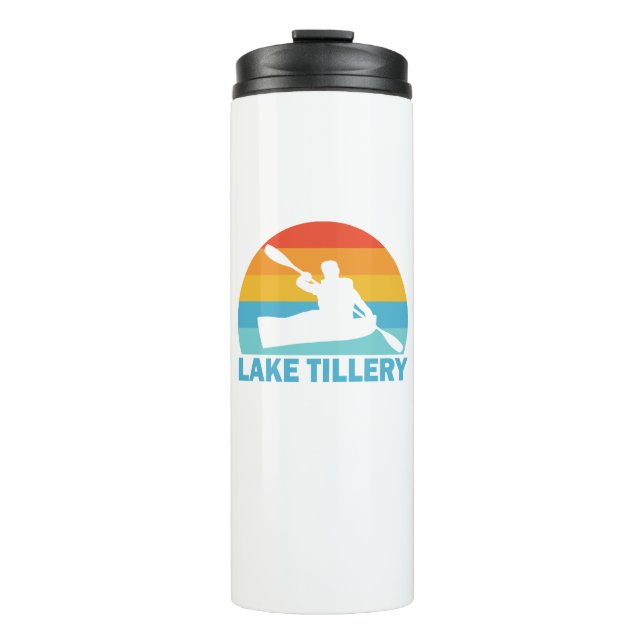 Lake Tillery North Carolina Kayak Thermal Tumbler (Front)