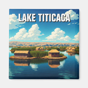 Lake Titicaca Floating Islands Magnet