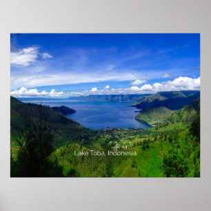 Lake Toba, Sumatra, Indonesia, Poster