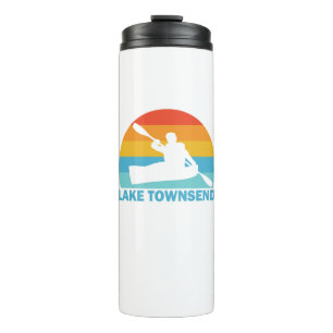 Lake Townsend North Carolina Kayak Thermal Tumbler