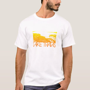 Lake Travis Skyline Design T-Shirt