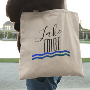 Lake Tribe Girl's Trip Bachelorette Vacation Boat Tote Bag