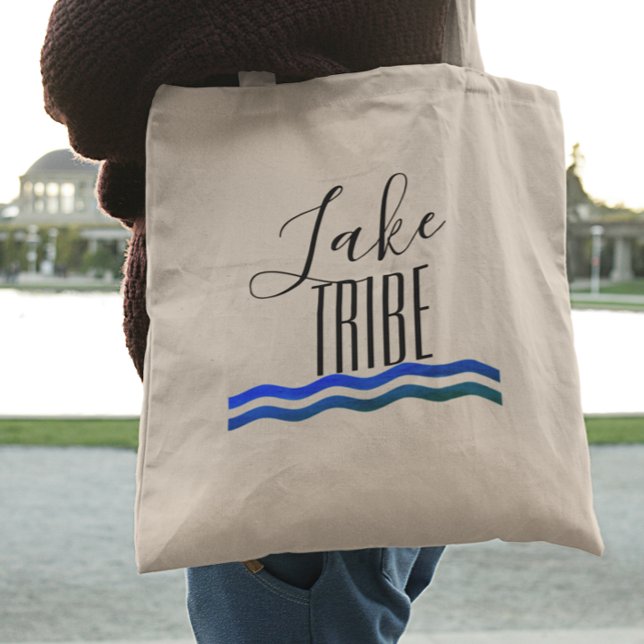 Lake Tribe Girl's Trip Bachelorette Vacation Boat Tote Bag (Creator Uploaded)
