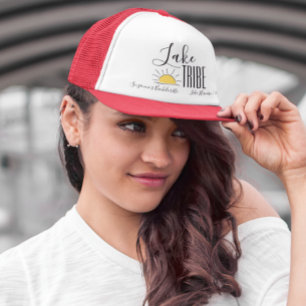 Lake Tribe Girl's Trip Bachelorette Vacation Trucker Hat