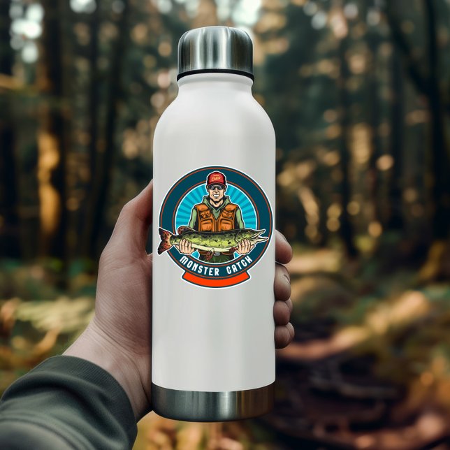 Lake Trout Fishing Sticker | Die-Cut Sticker (Pike Fishing Vinyl Sticker | Die-Cut Sticker)