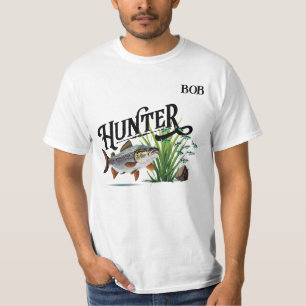 Lake Trout on the Hunt Men's  T-Shirt