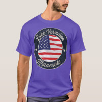 Lake Vermilion - Patriotic Minnesota Souvenir T-Sh