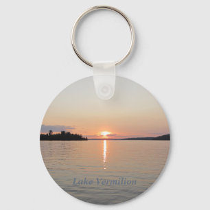 Lake Vermilion Sunset Key Ring